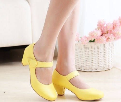 In search of yellow shoes
