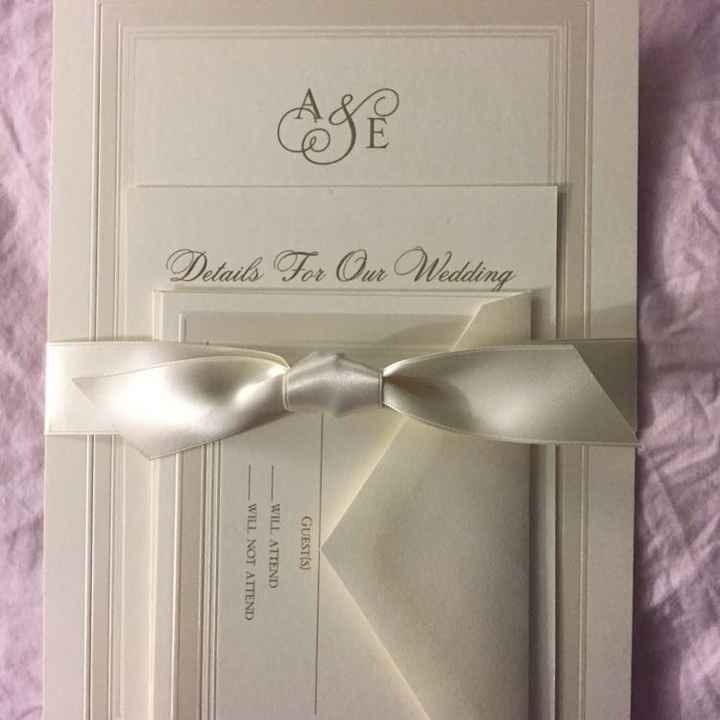 Let's see those invites ...