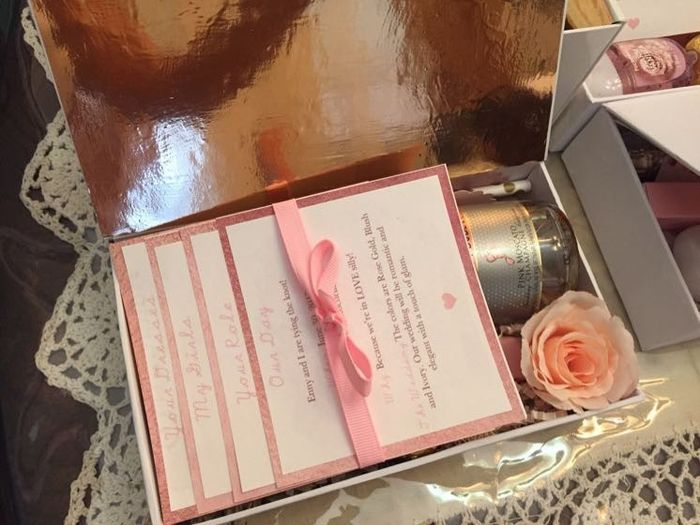 Bridesmaid boxes