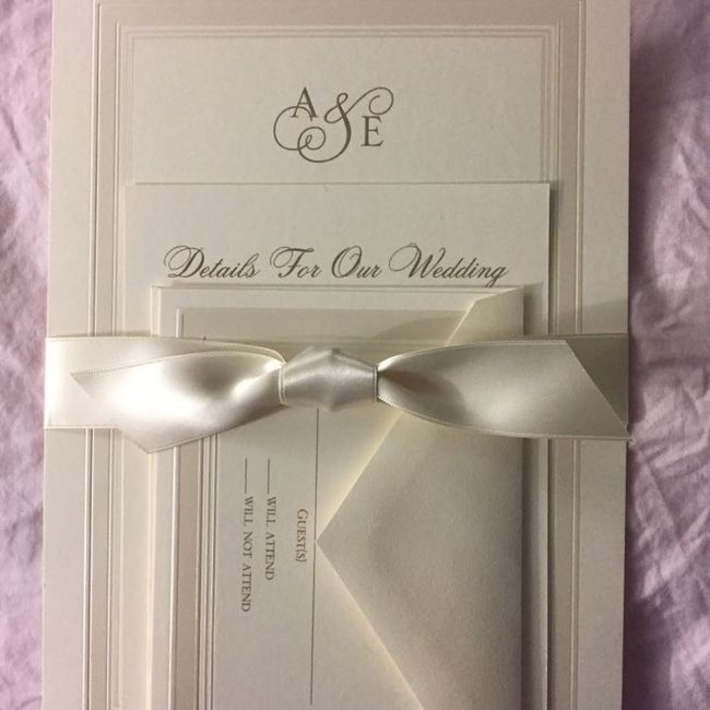 Let's see those invites ...
