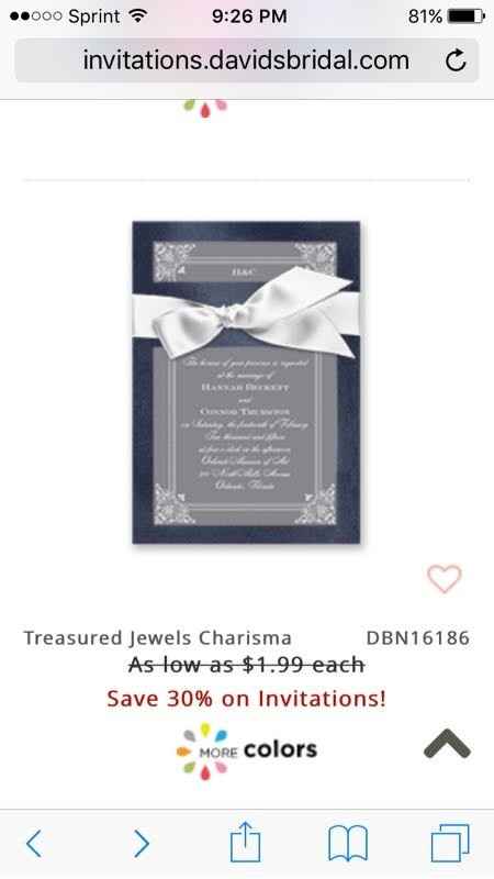 Wedding invite trouble