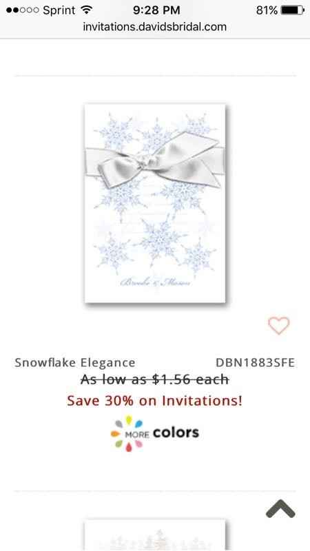 Wedding invite trouble