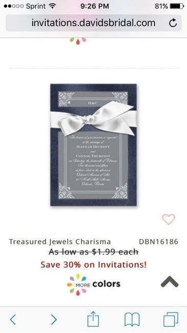 Wedding invite trouble