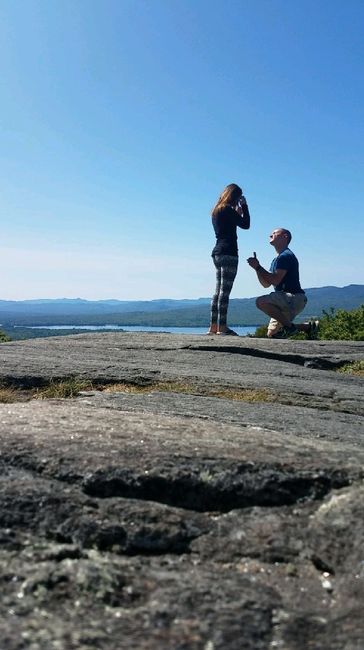 Did you announce your engagement on social media? 1