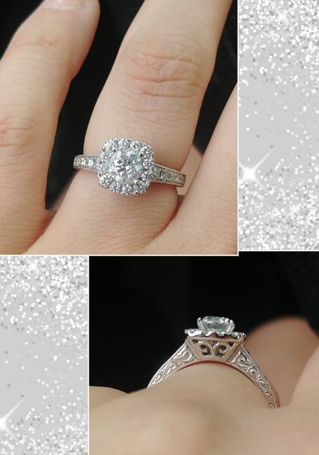 Show me your engagement rings!! - 1