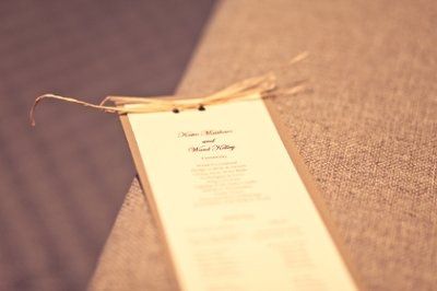 Wedding Programs