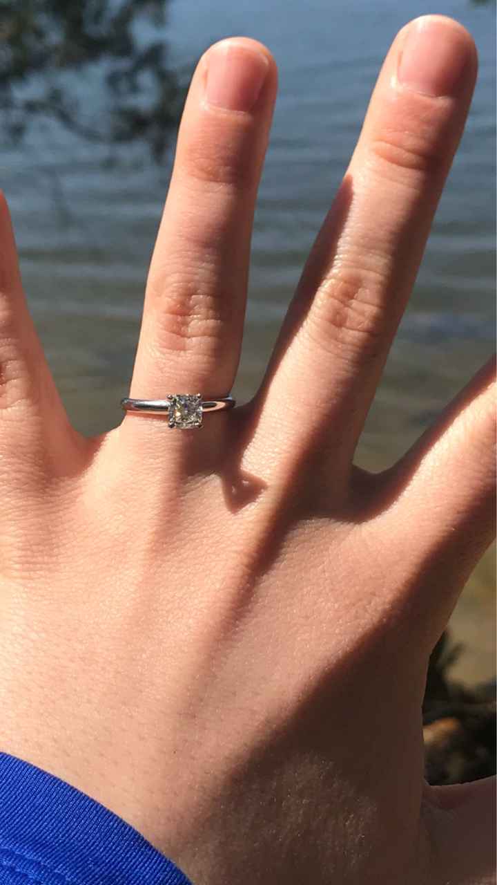Simple solitaire rings - 1