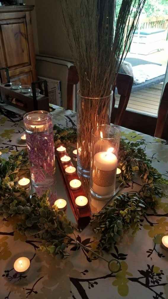 DIY centerpieces