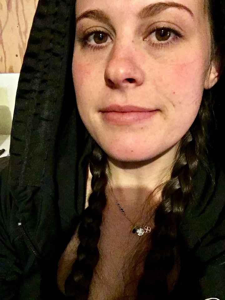 Doing own makeup - 1