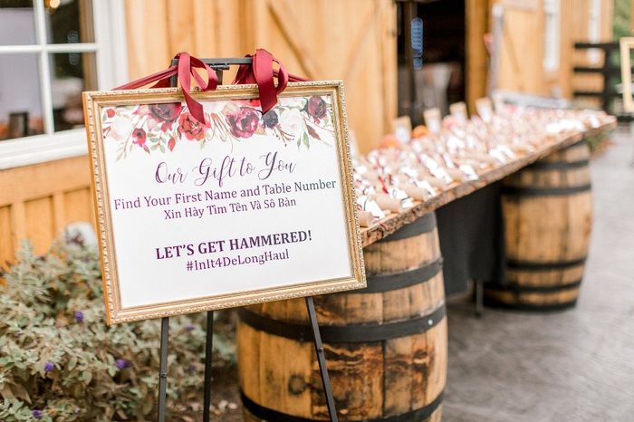 Wedding favor - crab mallet