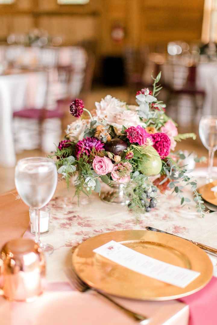 Sweetheart table center piece