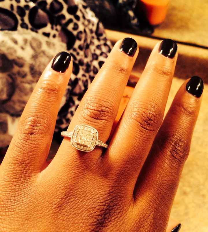 My engagement ring FINALLY came :)