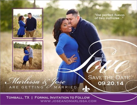 Our Save the Dates are complete...:)