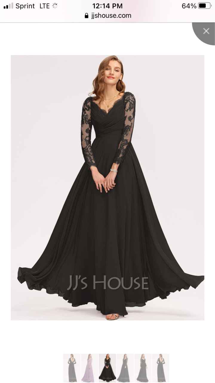 Need Help with Finding a Black Dress! - 1