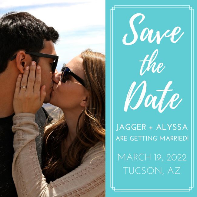 Save the dates? 1