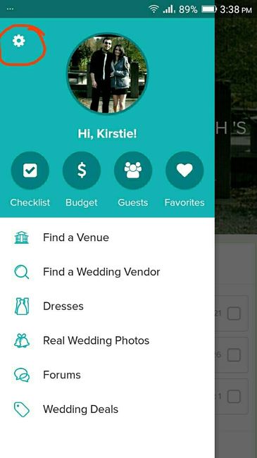 How to change "My Dashboard" on wedding wire - HELP!