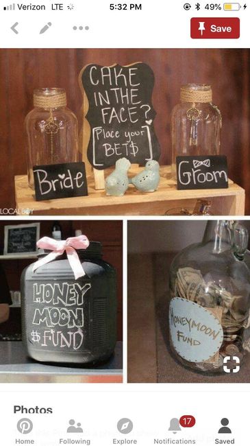 Honeymoon fund - 1