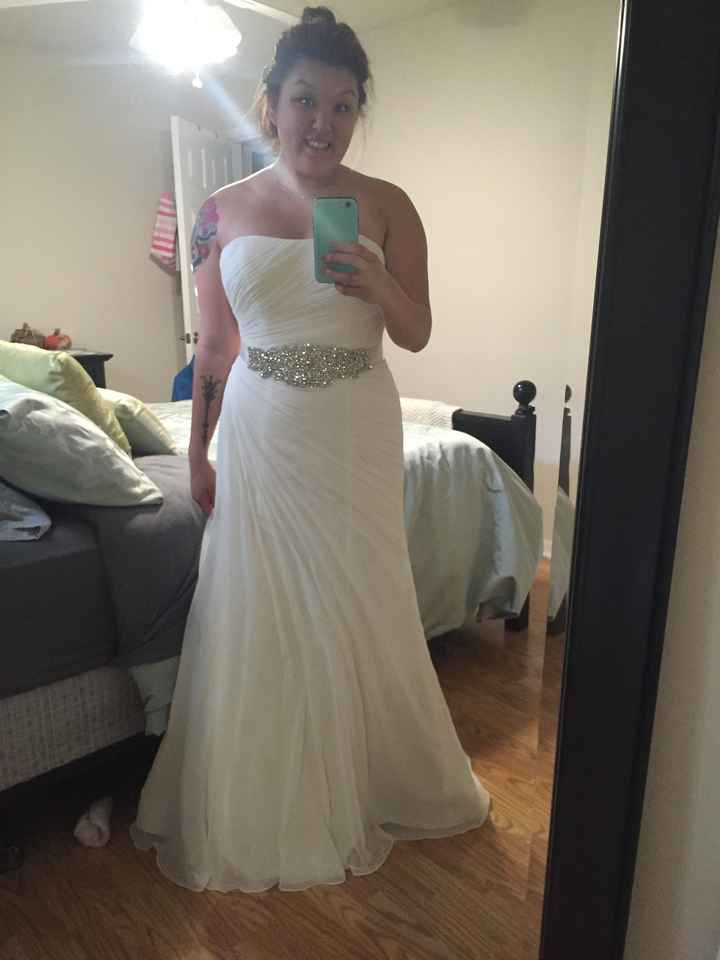 Picked my wedding dress!!