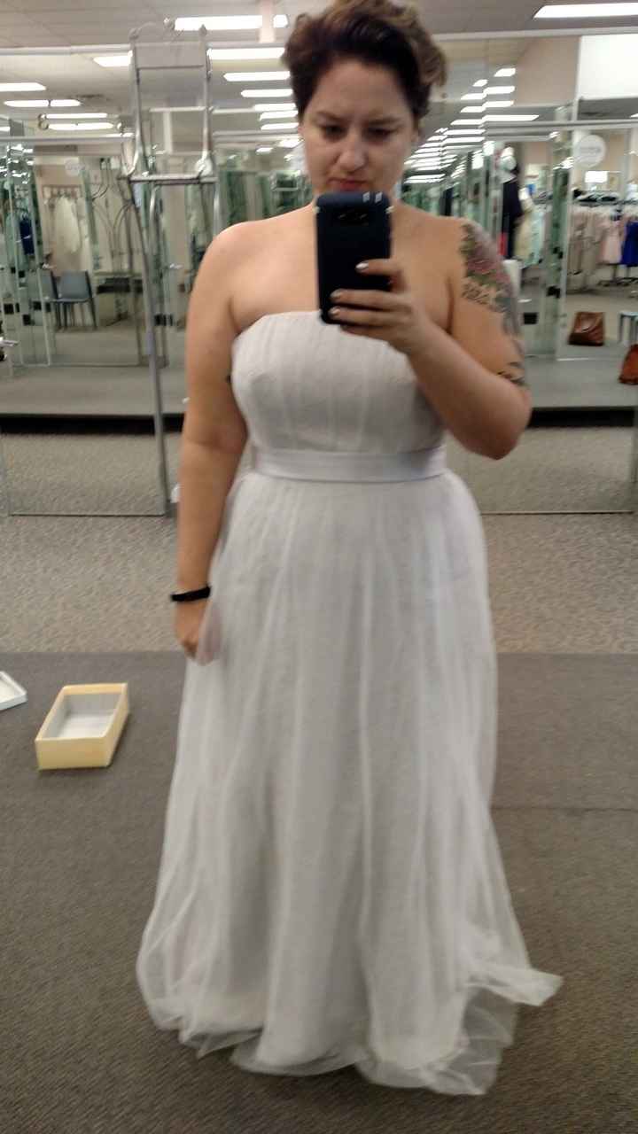 Got my dress and ordered shoes