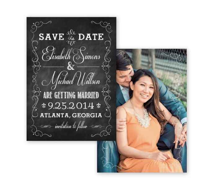 "Save the Date" advice!