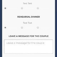 Rsvp's on our website - 1