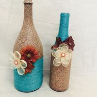 Wine bottle centerpeices?