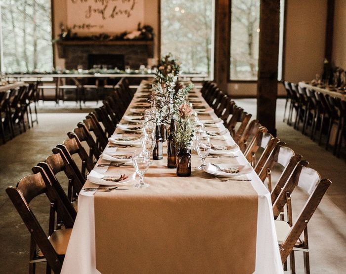 My venue's set up.