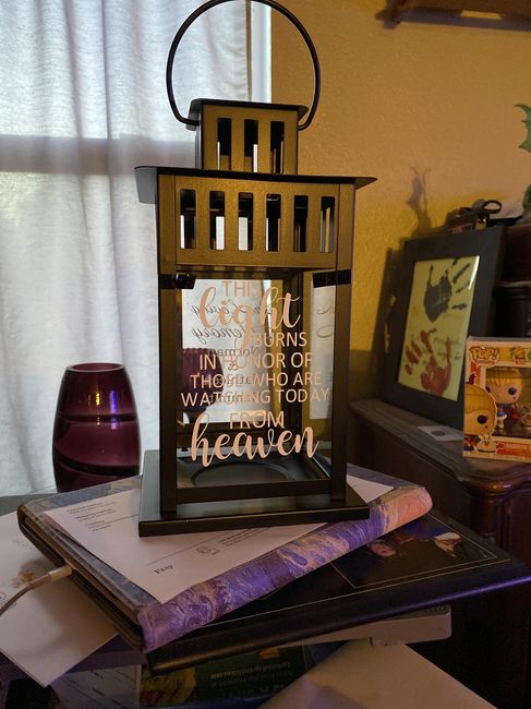 Custom memorial sign - 2