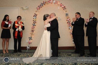 Are you do anything non-traditional with your bouquet?