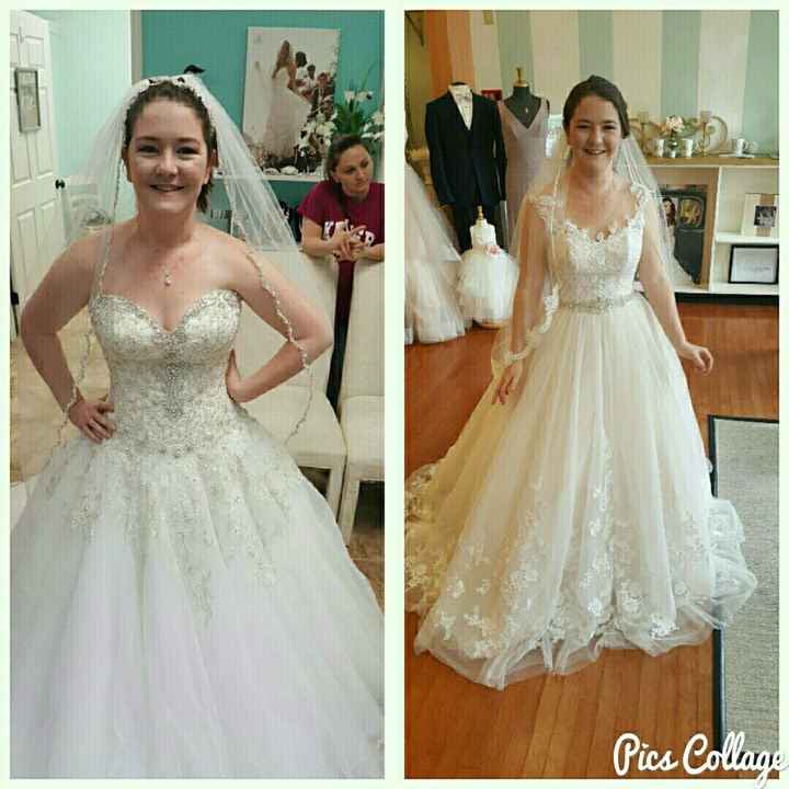 Trouble choosing dress
