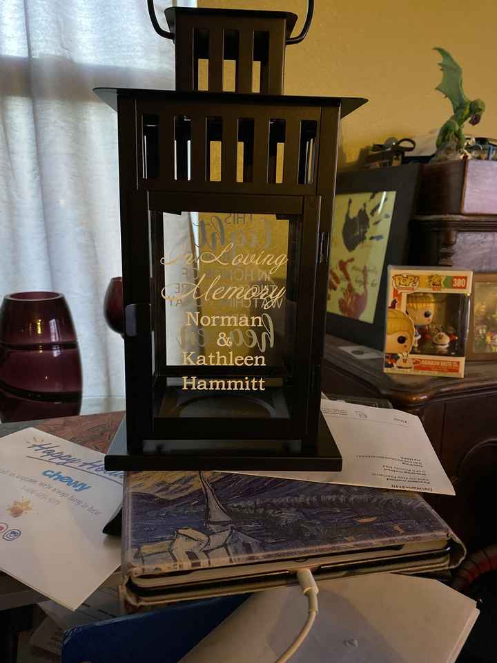 Custom memorial sign 1