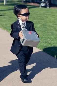 What's your ring bearer wearing?