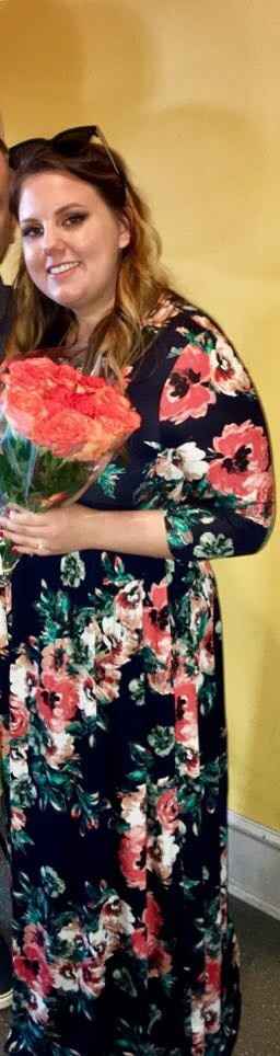 Said Yes to the Bridal Shower Dress