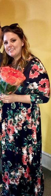 Said Yes to the Bridal Shower Dress