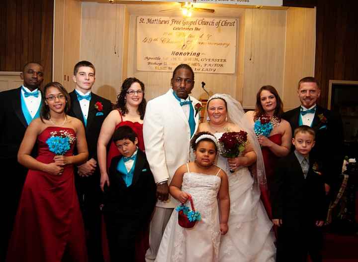 Married on a small budget but turned out great!