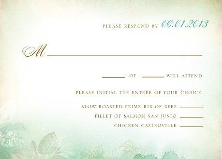 RSVP deadline - Please double check me!