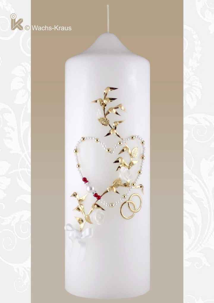 weeding candles