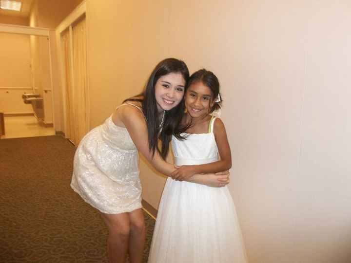 What are flowers girls dress based on?