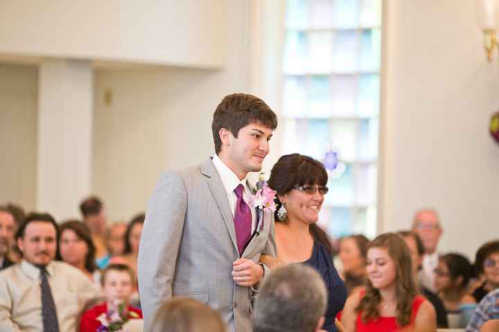 Sorry if dumb Q; i really don't know. Walking down the aisle