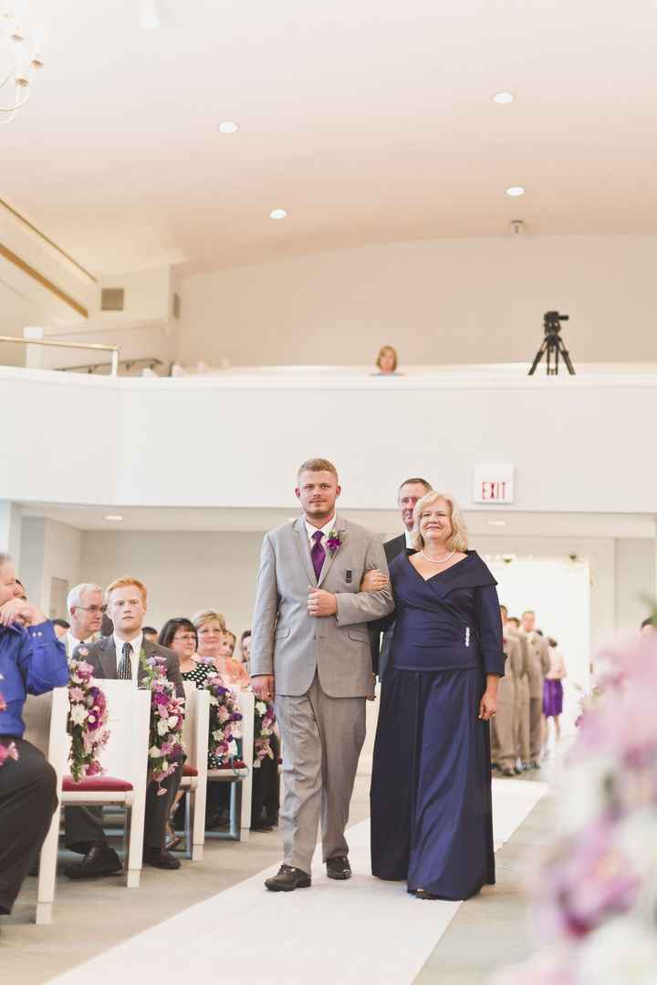 Sorry if dumb Q; i really don't know. Walking down the aisle