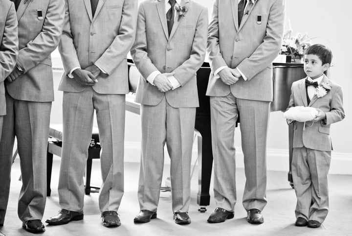 Difficult groomsmen!