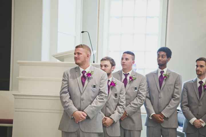 Difficult groomsmen!