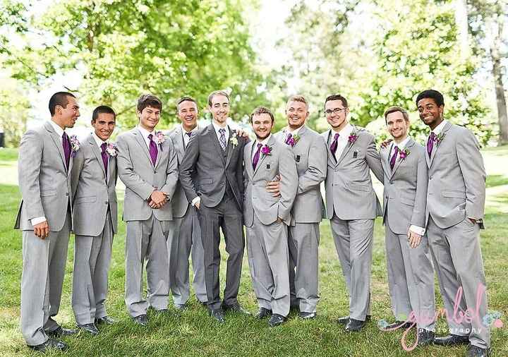 Groomsman suits