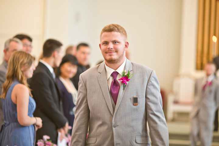 Male bridesmaid (man of honor)