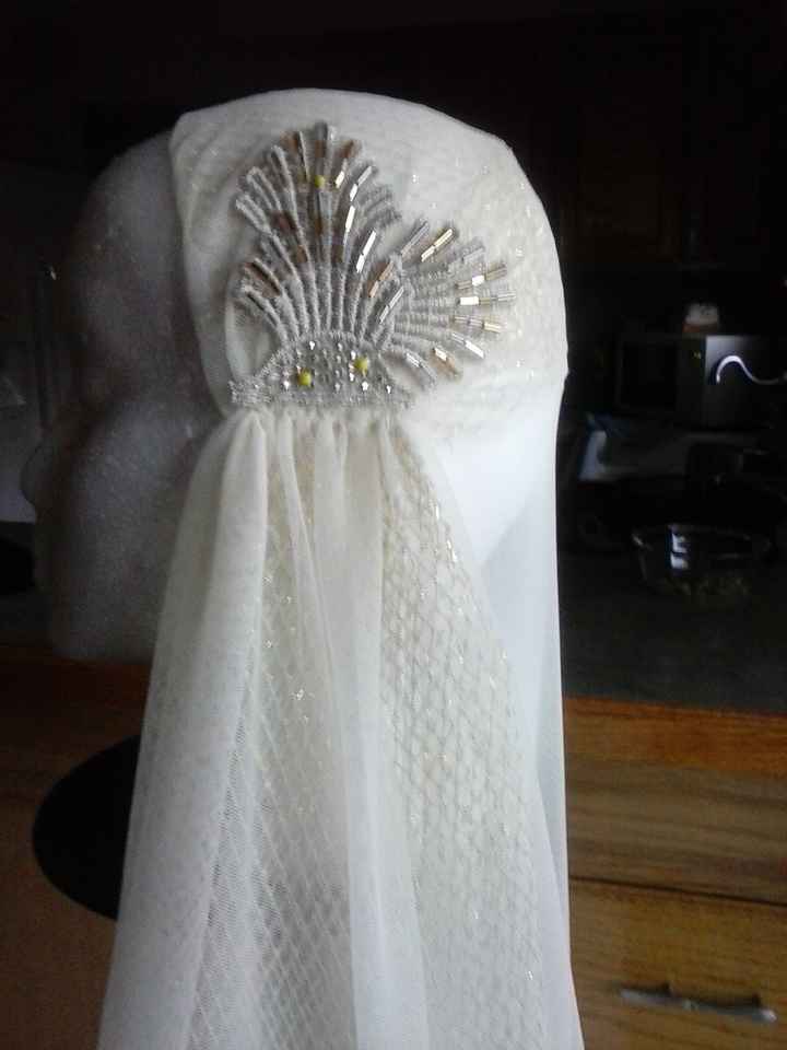 Weekend DIY's and my veil finally done!!