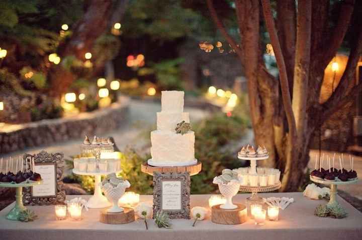 Anyone DIY their sweetheart & cake tables?