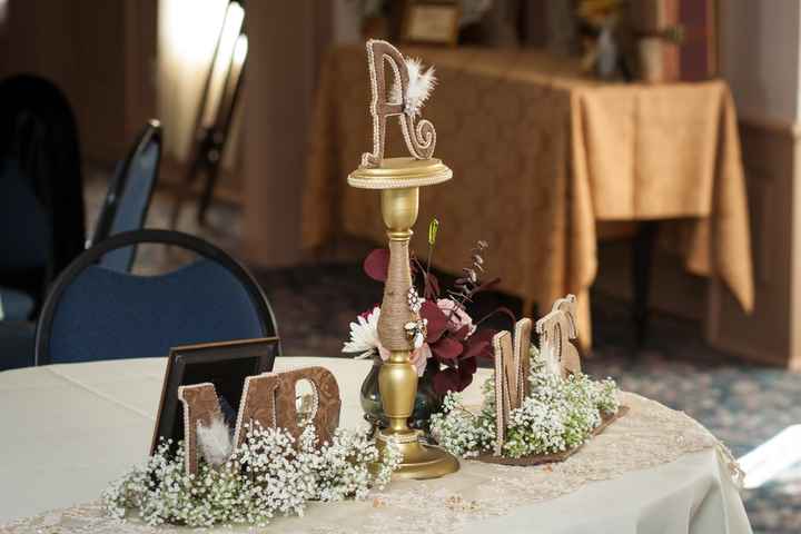 Sweetheart Table: Mr & Mrs Sign
