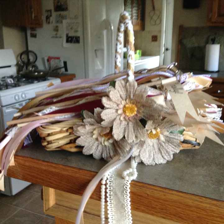 How much did you spend (and where did you get) your Flower Girl baskets?