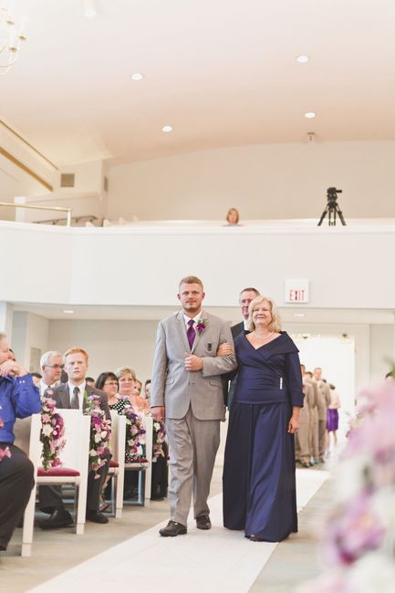 Sorry if dumb Q; i really don't know. Walking down the aisle