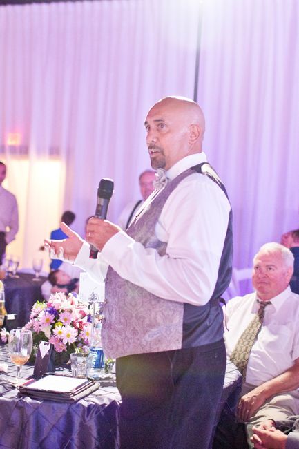 Who is making toasts at your wedding?